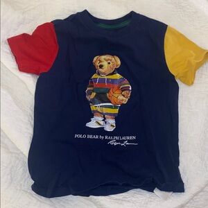 Polo by Ralph Lauren Kids' Multicolor Polo Bear Tee